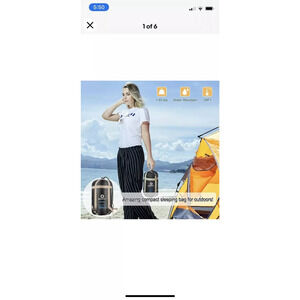 ECOOPRO LW220 Warm Weather Sleeping Bag